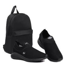 Combo Tênis Unissex Para Caminhada Academia Calce Fácil com Mochila Básica Reforçada Combo Tênis Unissex Para Caminhada Academia Calce Fácil com Mochila Básica Reforçada