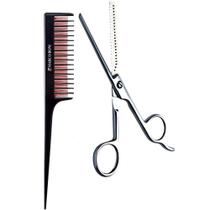 Combo tesoura para desbaste + pente para desfiar marco boni Combo tesoura para desbaste + pente para desfiar marco boni