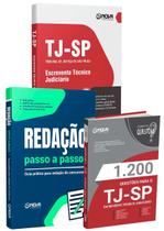 Combo TJ SP - Escrevente Técnico Judiciário - 3 em 1 (pós-edital)