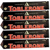 Combo Toblerone Chocolate Meio Amargo Dark 100g X 5