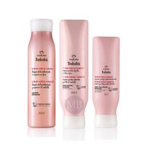 Combo Tododia Natura Cabelos Reparador Flor de Cereja Abacate Shampoo Condicionador Creme de Pentear