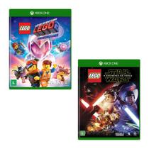 Combo Uma Aventura LEGO 2 + LEGO Star Wars - Xbox One em Mídia Física - Wb Games