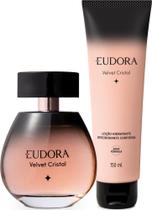 Combo Velvet Cristal: Desodorante Colônia 100ml + Loção Perfumada Desodorante Corporal 150ml