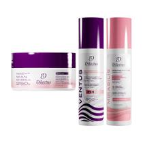 Combo Ventus D1 Antirresíduo 300ml + Mirabilis One Stage 300ml + Máscara Essentialis