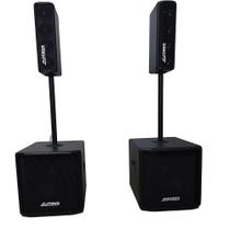 Combo Vertical Line C/ Subwoofer Datrel Kswa300 Vox4.0 Preto