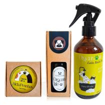 Combo Viagem - 01 Hidra PETinhas + Spray Banho seco + 01 Óleo essencial tranquilidade