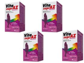 Combo Vita Supra Az Vitamina Para Mulheres Zero Açúcar 240cp Kit Sabor:Sem sabor - União Química