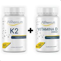 Combo Vitamina D 2000UI 50mcg 60 Cápsulas + Vitamina K2 150g