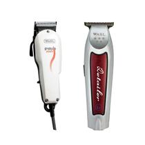 COMBO WAHL Máquina de Corte PRO BASIC 110v 60hz 10w e DETAILER LITHIUM Sem Fio Bivolt 50 a 60HZ LINHA PROFISSIONAL COMBO WAHL Máquina de Corte PRO BASIC 110v 60hz 10w e DETAILER LITHIUM Sem Fio Bivolt 50 a 60HZ LINHA PROFISSIONAL
