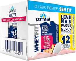 Combo - Whey Protein 15g - Fit Parmalat 250ml - 12un