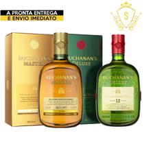 Combo Whisky Buchanans Deluxe 12 Anos + Buchanans Master 750ml - ORIGINAL