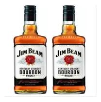 Combo Whisky Jim Beam White/Bourbon 1L - 2 Unidades