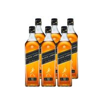 COMBO WHISKY JOHNNIE WALKER Black Label 1L - 6 unidades COMBO WHISKY JOHNNIE WALKER Black Label 1L - 6 unidades