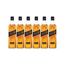 Combo Whisky Johnnie Walker Black Label 500ml - 6 Unidades Combo Whisky Johnnie Walker Black Label 500ml - 6 Unidades