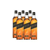 COMBO WHISKY JOHNNIE WALKER Black Label 750ml - 6 unidades COMBO WHISKY JOHNNIE WALKER Black Label 750ml - 6 unidades
