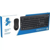 Combo Wireless 2.4ghz Office Kw-500 - Mouse E Teclado Combo Wireless 2.4ghz Office Kw-500 - Mouse E Teclado
