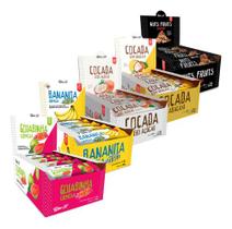 Combo Zero Açúcar Latam Fit Frutas Cocada Goiabinha Nuts