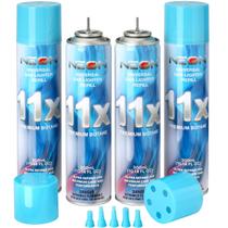 Combustível de Butano NEON 11X Ultra-Refinado 4x300ml Latas Combustível de Butano NEON 11X Ultra-Refinado 4x300ml Latas