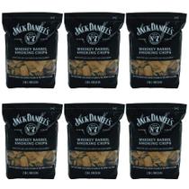 Combustível Sólido Chips de Carvalho de Barril de Whiskey JACKDANIEL'S - Kit com 6