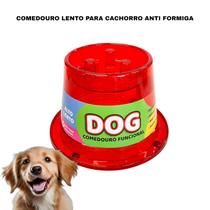 Comedor para Cães Interativo Lento Anti Engasgo Pote de Ração Pet