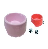 Comedouro 1,2L Tigela Cães e Gatos Color