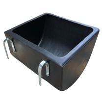 Comedouro 25 Litros Cocho Ração para Cavalo Vaca Bezerro Boi