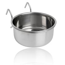 Comedouro Aço Inox Gaiola Ideal para Alimentar Pets Comedouro Aço Inox Gaiola Ideal para Alimentar Pets