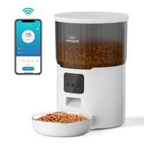 Comedouro Alimentador Inteligente Cachorro Gato Pet Robotizado 4L APP Wifi Alto Falante Temporizador