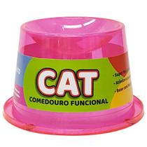 Comedouro alto antiformiga eficaz contra insetos p/ gatos 250ml