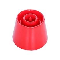 Comedouro Alto e Lento Pet Games Dog Eat Vermelho para Cães - Tamanho P