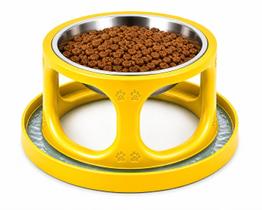 Comedouro Anti Formiga Inox Elevado Cães E Gatos Ant Refluxo