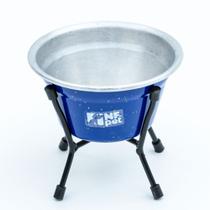 Comedouro Aramado Simples Mini Azul - Nf Pet