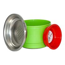 Comedouro Aromático Ruska Bowl Para Cães Olfativo Verde
