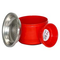 Comedouro Aromático Ruska Bowl Para Cães Olfativo Vermelho