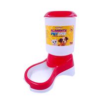 Comedouro Automático Alimenta Pet One - Vermelho - Mypetone