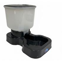 Comedouro Automatico Cachorro Pet Caes Grande 8l Preto Comedouro Automatico Cachorro Pet Caes Grande 8l Preto