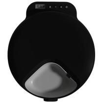 Comedouro Automático Gato Cachorro Programável Ração Pet Cor:Preto