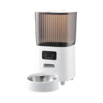 Comedouro Automático Inteligente Para Gatos De 5L Com Câmera HD, Dispensador Interativo De Ração