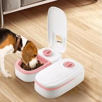 Comedouro Automático Inteligente Tampa Abre Sozinha Alimentador Pets