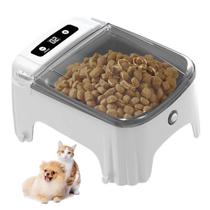 Comedouro Automatico Pet Cao Gato Cachorro Raçao Petisco Sensor de Movimento Presença Temporizador Programavel Animal de Estimaçao Seguro Higienico Al