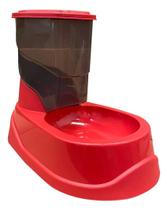 Comedouro Automático Viu Pet Para Cães e Gatos 500g Vermelho Comedouro Automático Viu Pet Para Cães e Gatos 500g Vermelho