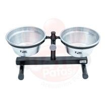 Comedouro Bebedouro ajustavel pet caes cachorro gatos duplo Premium Comedouro Bebedouro ajustavel pet caes cachorro gatos duplo Premium