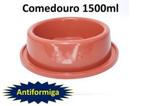 Comedouro Bebedouro Antiformiga 1500ml para Cães