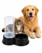 Comedouro Bebedouro Automatico 1,5 Litros Pet Preto Comedouro Bebedouro Automatico 1,5 Litros Pet Preto