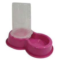 Comedouro Bebedouro Automatico 1,5 Litros Pet rosa Comedouro Bebedouro Automatico 1,5 Litros Pet rosa