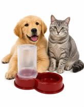 Comedouro Bebedouro Automatico 1,5 Litros Pet Vermelho Comedouro Bebedouro Automatico 1,5 Litros Pet Vermelho