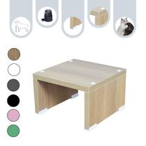 Comedouro Bebedouro Cachorro Gato Base Elevado Pet MDF Colors - Amadeirado