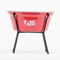 Comedouro Bebedouro Cães Pequeno Aramado Simples NF Pet Pote Alumínio 1,5L Comedor Leve Ração Água Comedouro Bebedouro Cães Pequeno Aramado Simples NF Pet Pote Alumínio 1,5L Comedor Leve Ração Água