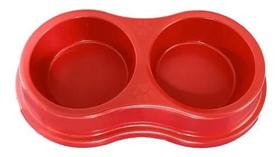 Comedouro Bebedouro Duplo Para Gatos E Cachorros - Pets