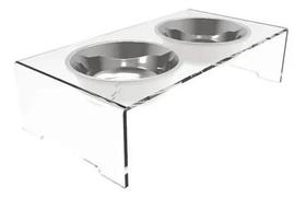 Comedouro Bebedouro duplo para Pets pequeno porte 10mm Comedouro Bebedouro duplo para Pets pequeno porte 10mm